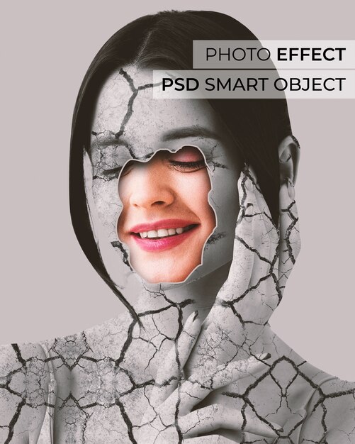 PSD gratuito efecto foto