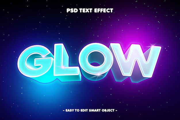 Efecto de texto editable en 3D