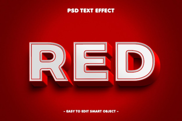 Efecto de texto en negrita