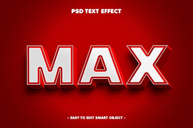 Efecto de texto en negrita