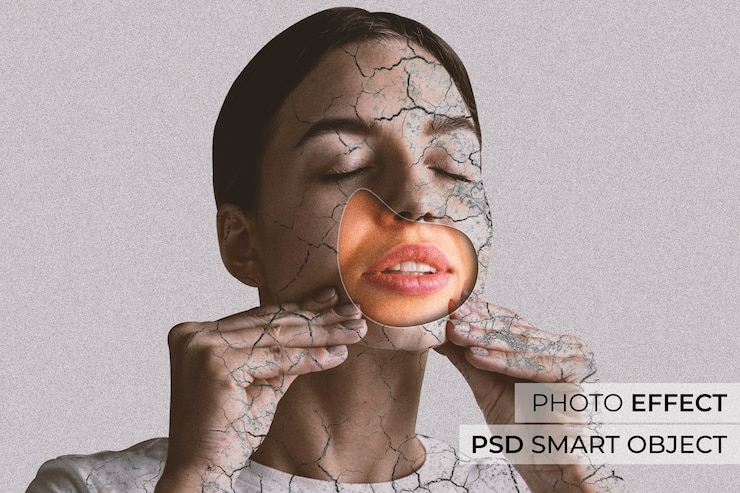 PSD gratuito effetto foto