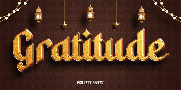 Eid al adha mubarak efecto de texto