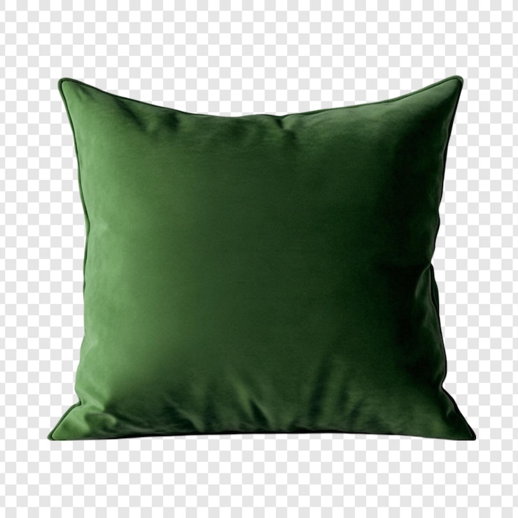 Gratis PSD elegant smaragdgroen fluweel kussen kussen voor huisdecoratie