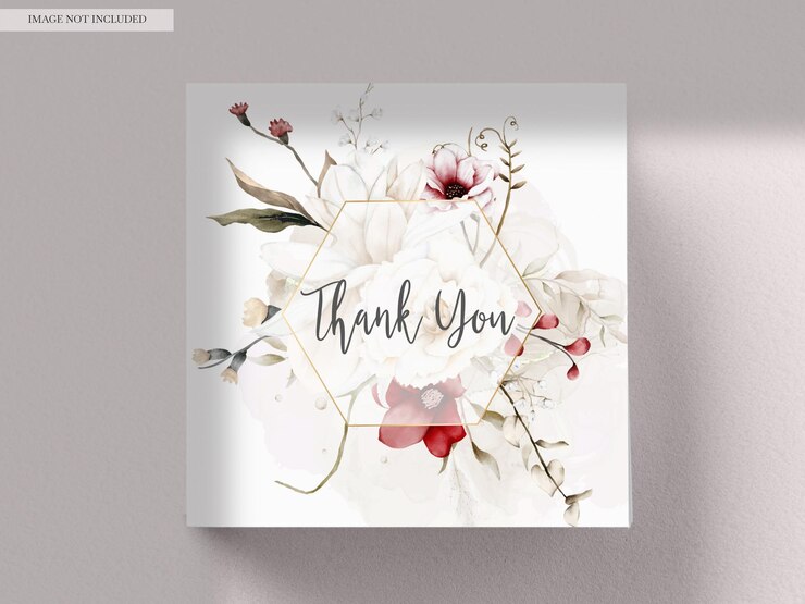 PSD gratuito elegante carta di invito a nozze boho con fiori secchi e fiori marroni