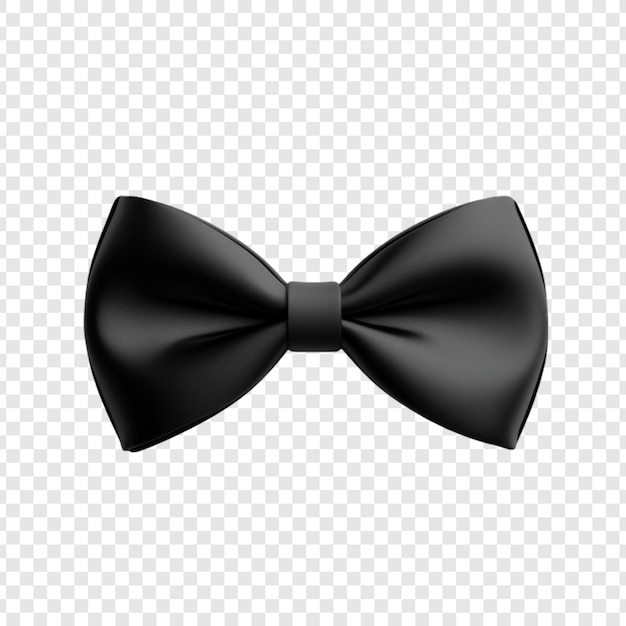 Elegante corbata negra con pajarito Un símbolo del estilo clásico