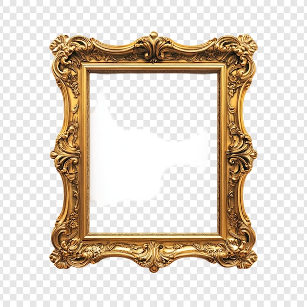 Elegante cornice d'oro barocca