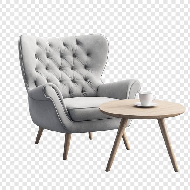 Elegante fauteuil en koffietafel set Moderne comfort en stijl