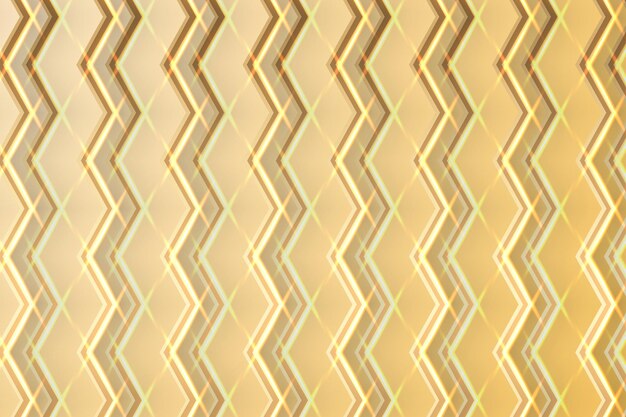 Elegante fondo dorado abstracto con elementos brillantes sombra crema Estilo de corte de papel de lujo japonés realista concepto moderno 3d