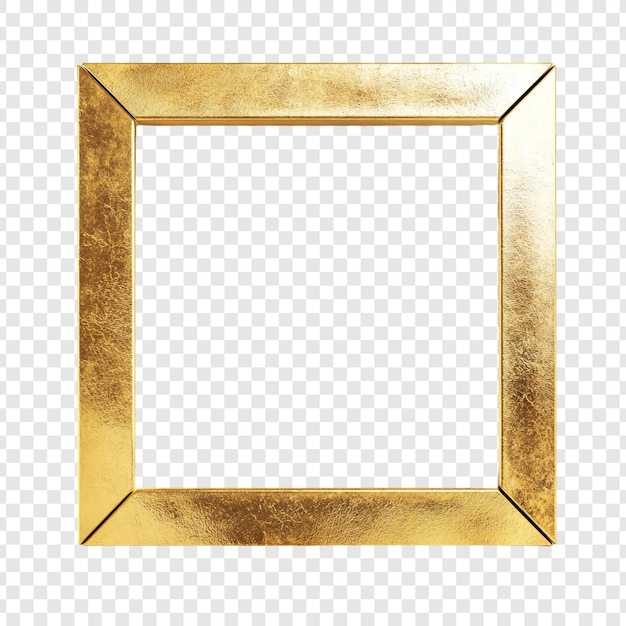 Elegante marco de oro para cuadros Un borde lujoso para su obra de arte