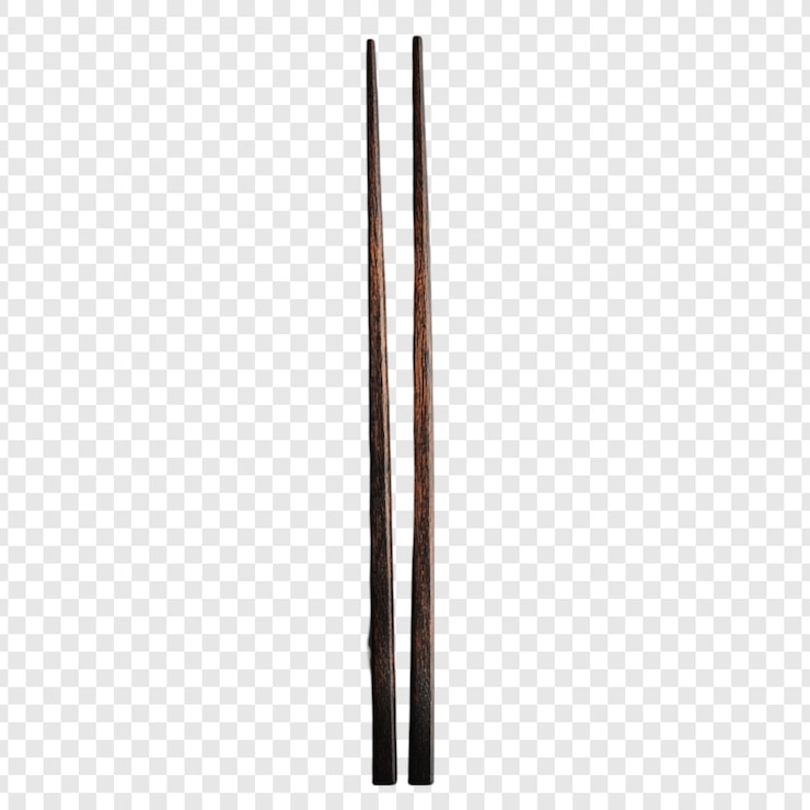 PSD gratuito eleganti bastoncini di legno scuro