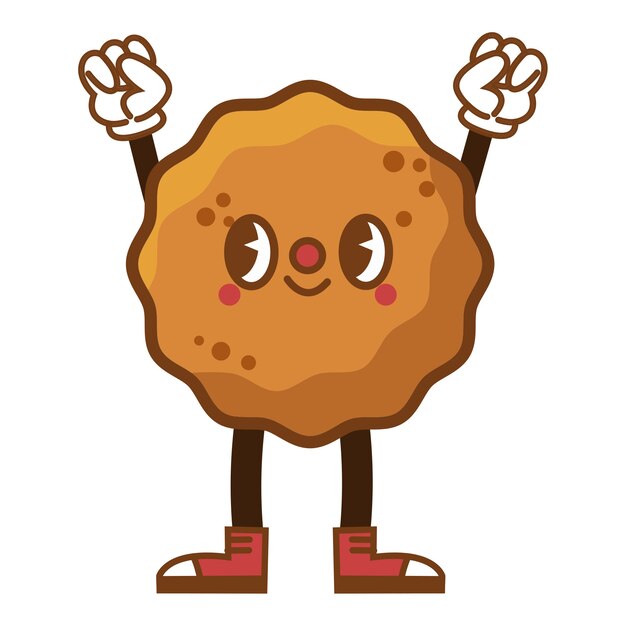 Elemento de carácter de galleta