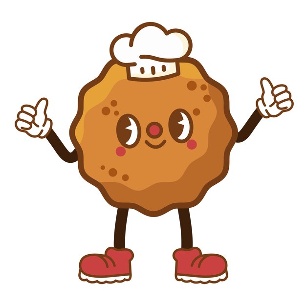 Elemento de carácter de galleta