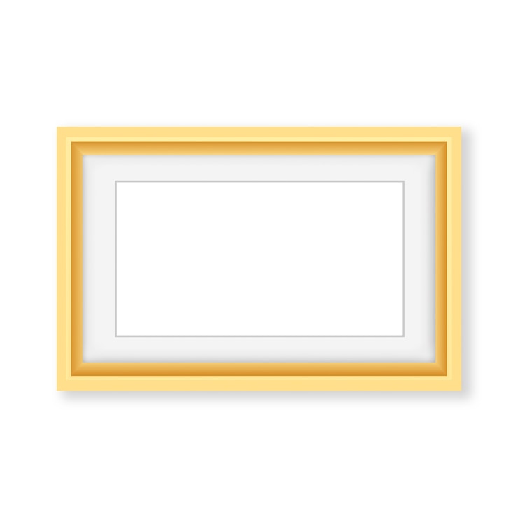 PSD gratuito elemento di cornice fotografica realistico isolato