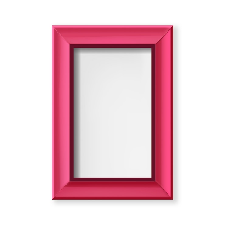 PSD gratuito elemento di cornice fotografica realistico isolato
