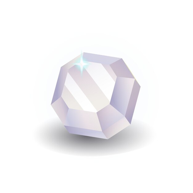 Elemento de diamante aislado