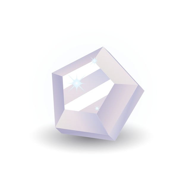 Elemento de diamante aislado