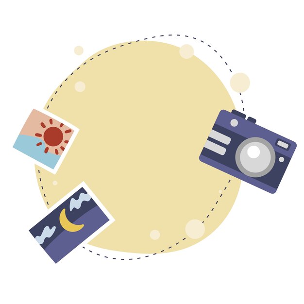 Elemento de diseño del viaje