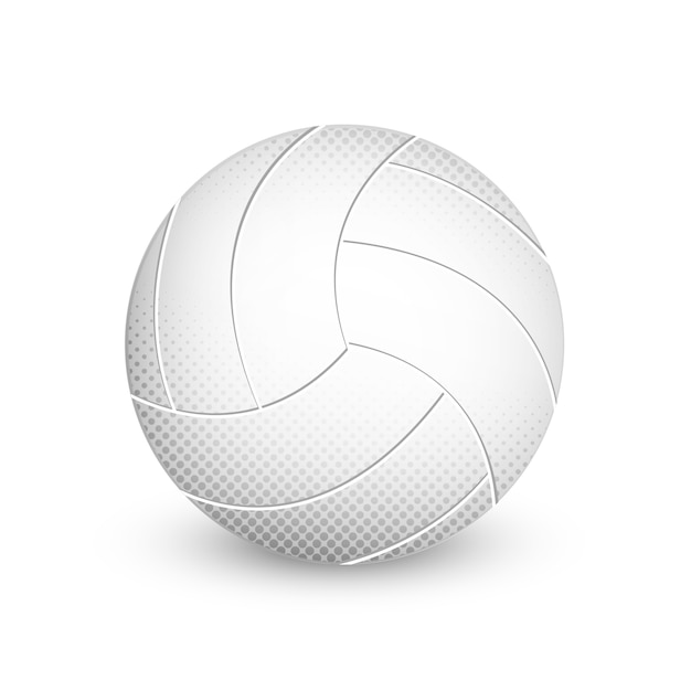 Elemento de pelota deportiva realista
