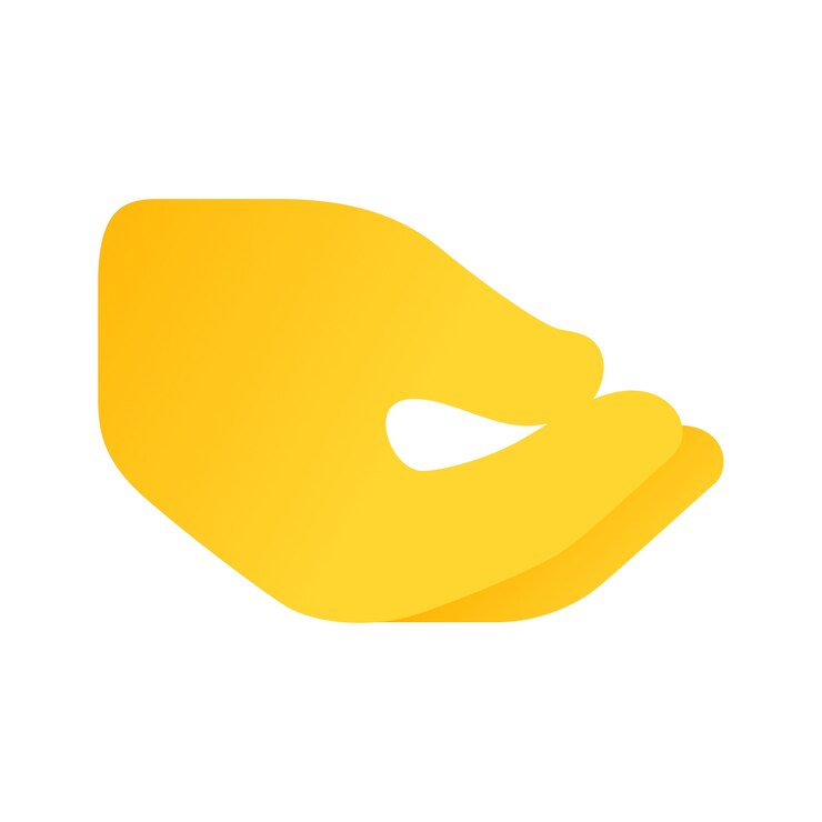 PSD Gratis emoji hand isolated