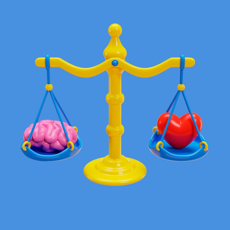PSD Gratis emotional intelligence and mental health icon