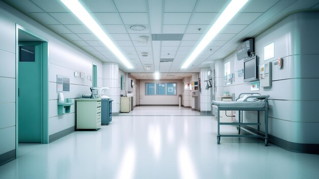 Entrada a la sala de urgencias del hospital IA generativa