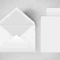 Gratis PSD envelop template ontwerp