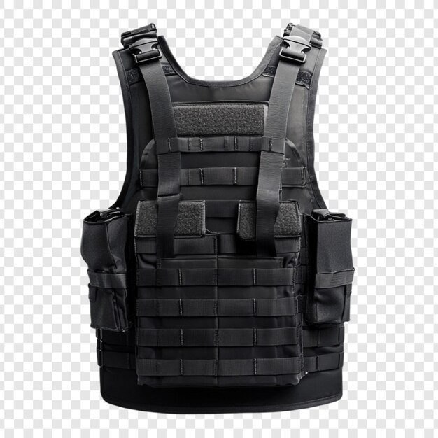 Equipo de protección modular táctico de chaleco negro