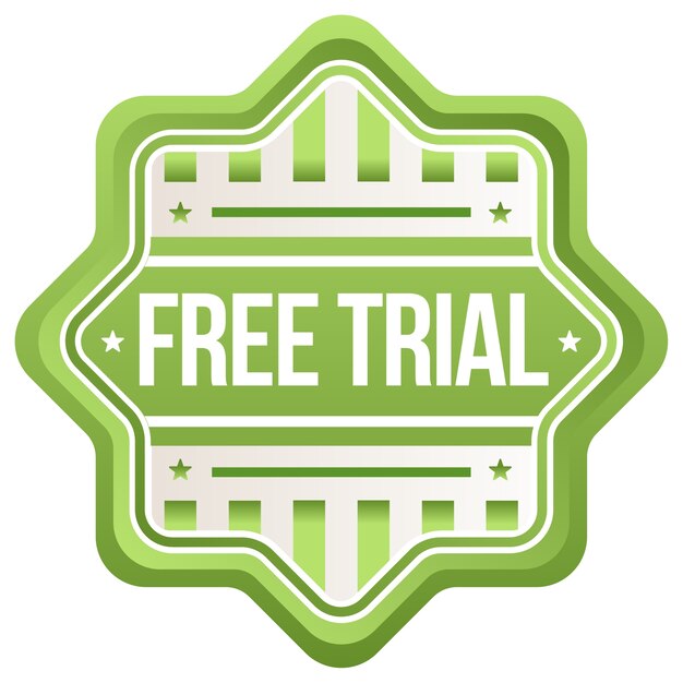 Etiqueta libre aislada