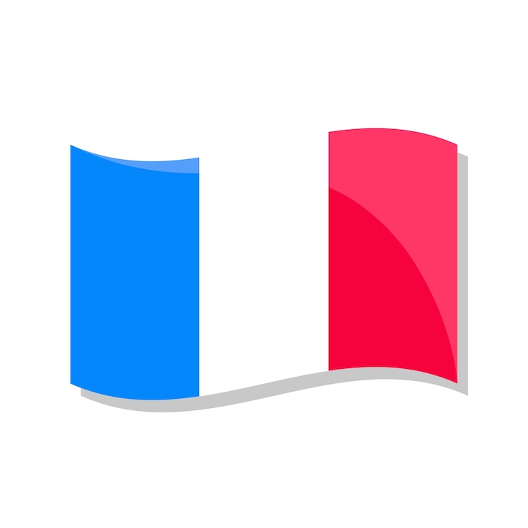 PSD Gratis european country flag illustration