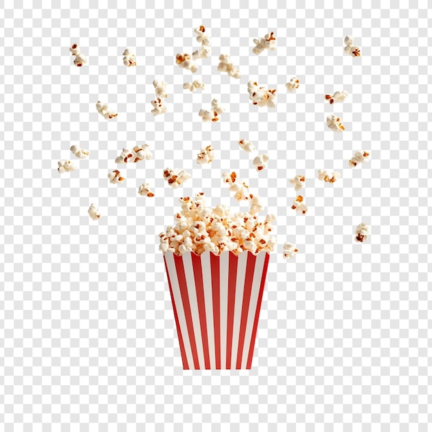 Explosión de palomitas de maíz Una deliciosa explosión de diversión en la noche de la película