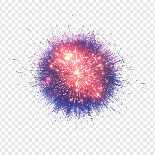 Explosión vibrante de fuegos artificiales Una sinfonía de luz y color