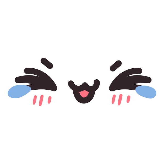 Expresión facial de Kawaii