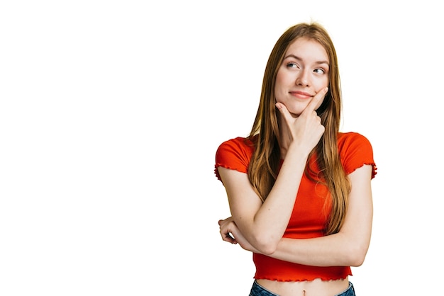 Gratis PSD expressieve vrouw gebaren