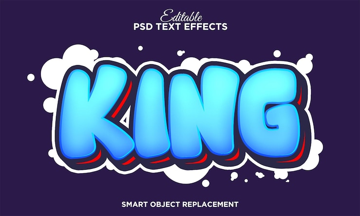 PSD Gratis fat graffiti text effect for youth culture