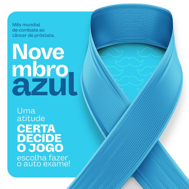 PSD gratuito feed dei social media post novembre blu per le campagne in brasile