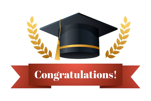 Felicitaciones a los graduados Ilustración
