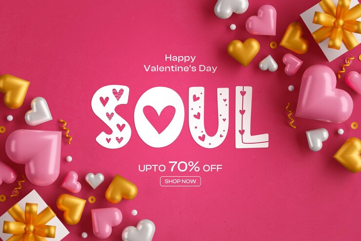 PSD gratuito feliz día de san valentín plantilla de diseño de banner de redes sociales