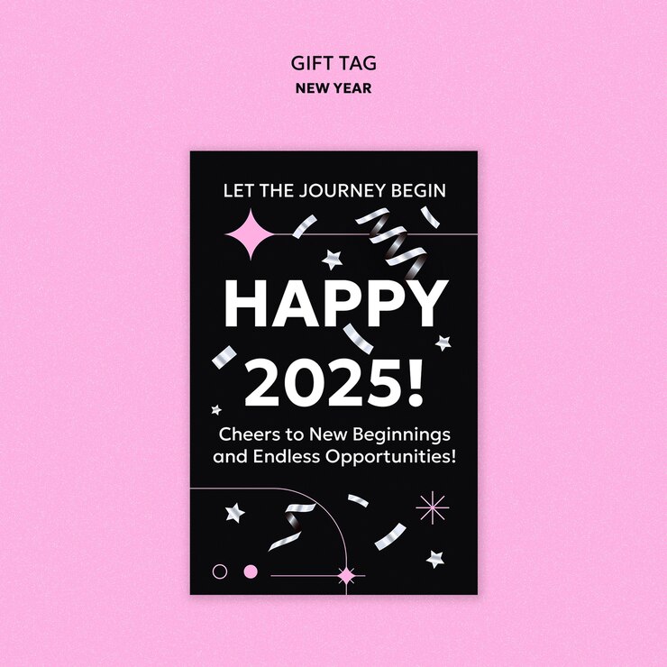 PSD gratuito feliz plantilla de celebración del año nuevo