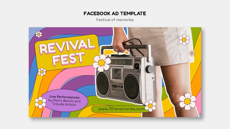 PSD gratuito festival of memories template design