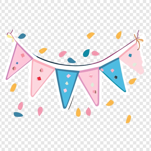 Fiestas de fiesta con confeti