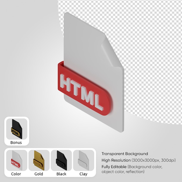 file 3d html