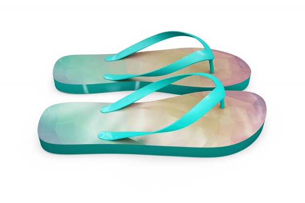 Flip flop mockup