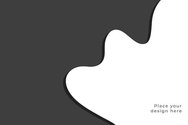 Fondo abstracto negro de ondas que fluyen dinámicas