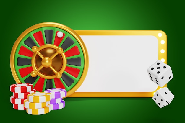 PSD gratuito fondo de banner en blanco de ventas de casinos