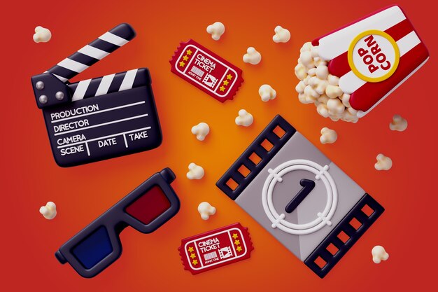 Fondo de bodegones de cine