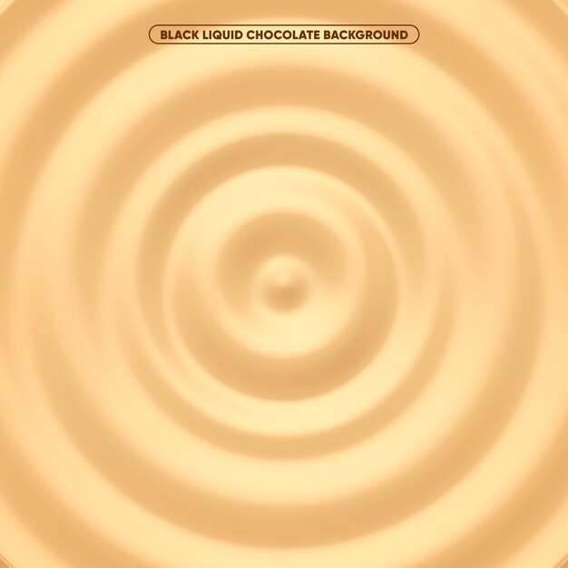 Fondo de chocolate líquido blanco para composición