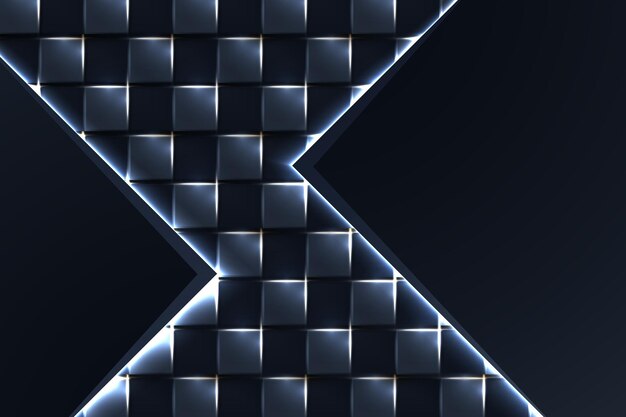 Fondo colorido con fondo de iluminación cuadrada
