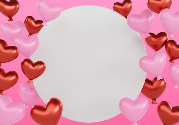 Fondo di vendita di san valentino