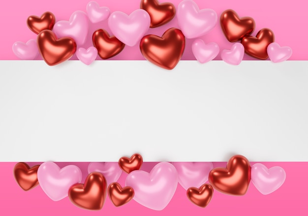 Fondo di vendita di san valentino