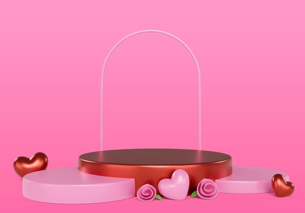 Fondo di vendita di san valentino